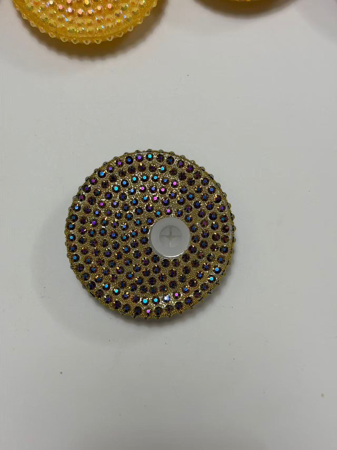 16oz Sparkling Rhinestone Tumbler Lids | Multi-Color Diamond Crystal Bling Cup Covers With Straw Sip Opening Multicolor Glitter Rhinestone Cup Topper For 16oz Cups
