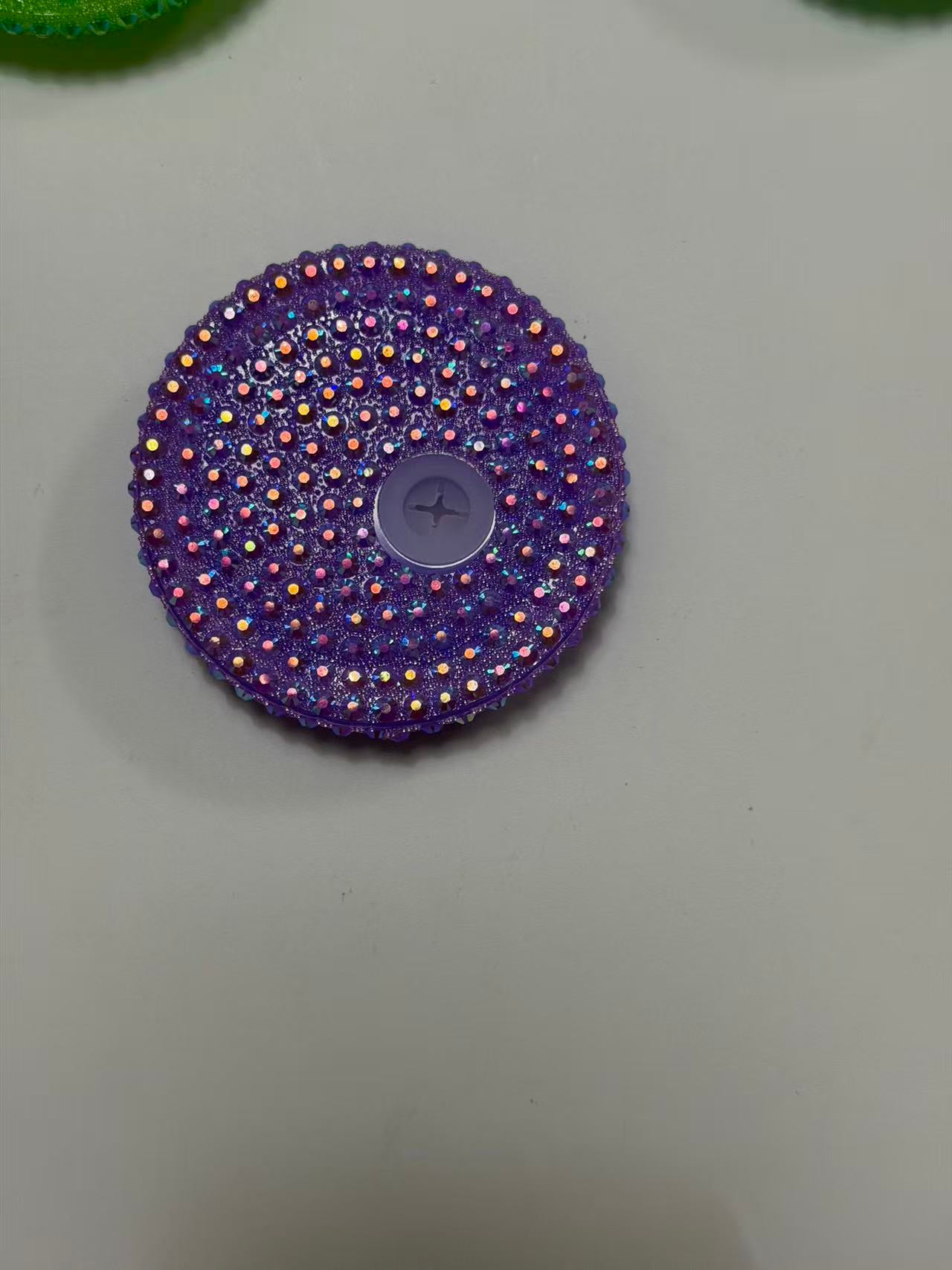 16oz Sparkling Rhinestone Tumbler Lids | Multi-Color Diamond Crystal Bling Cup Covers With Straw Sip Opening Multicolor Glitter Rhinestone Cup Topper For 16oz Cups