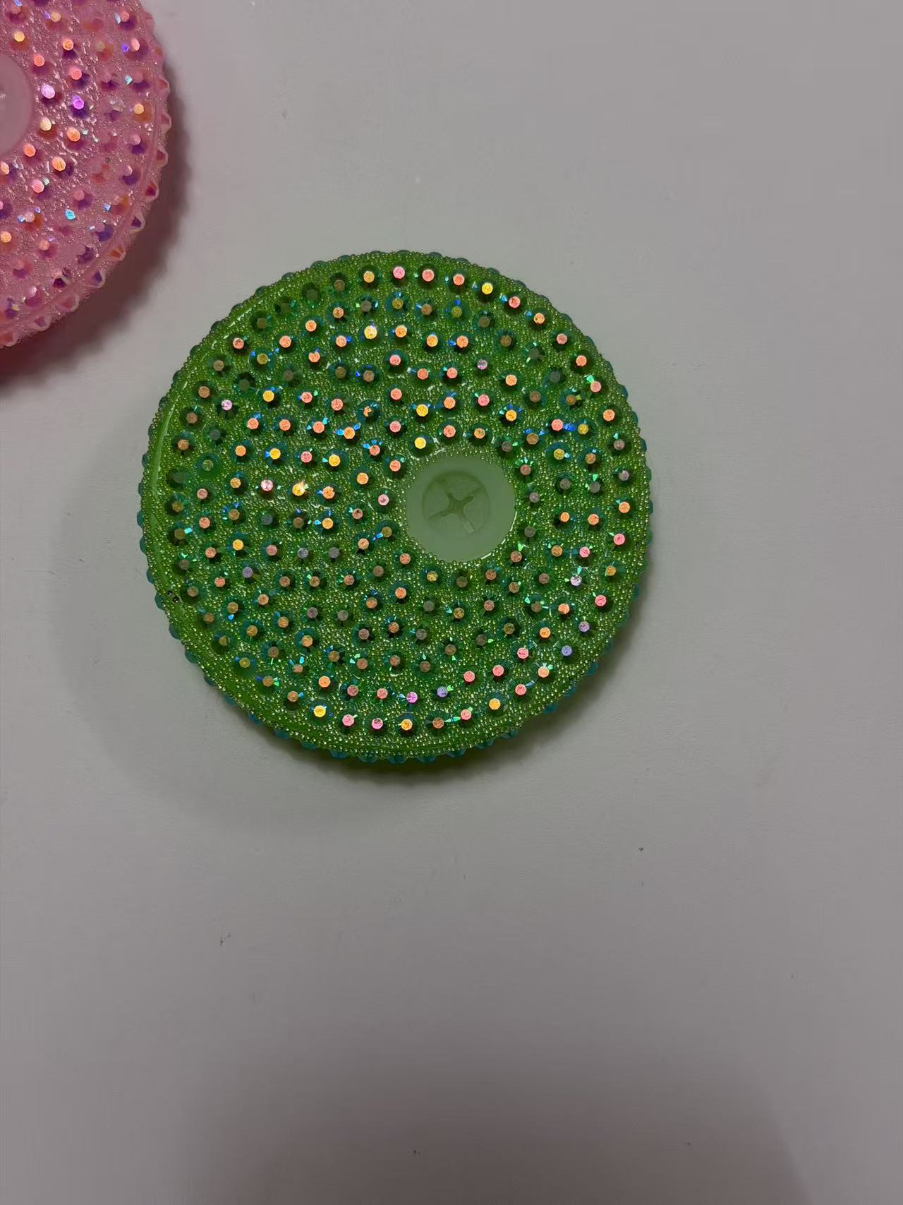 16oz Sparkling Rhinestone Tumbler Lids | Multi-Color Diamond Crystal Bling Cup Covers With Straw Sip Opening Multicolor Glitter Rhinestone Cup Topper For 16oz Cups