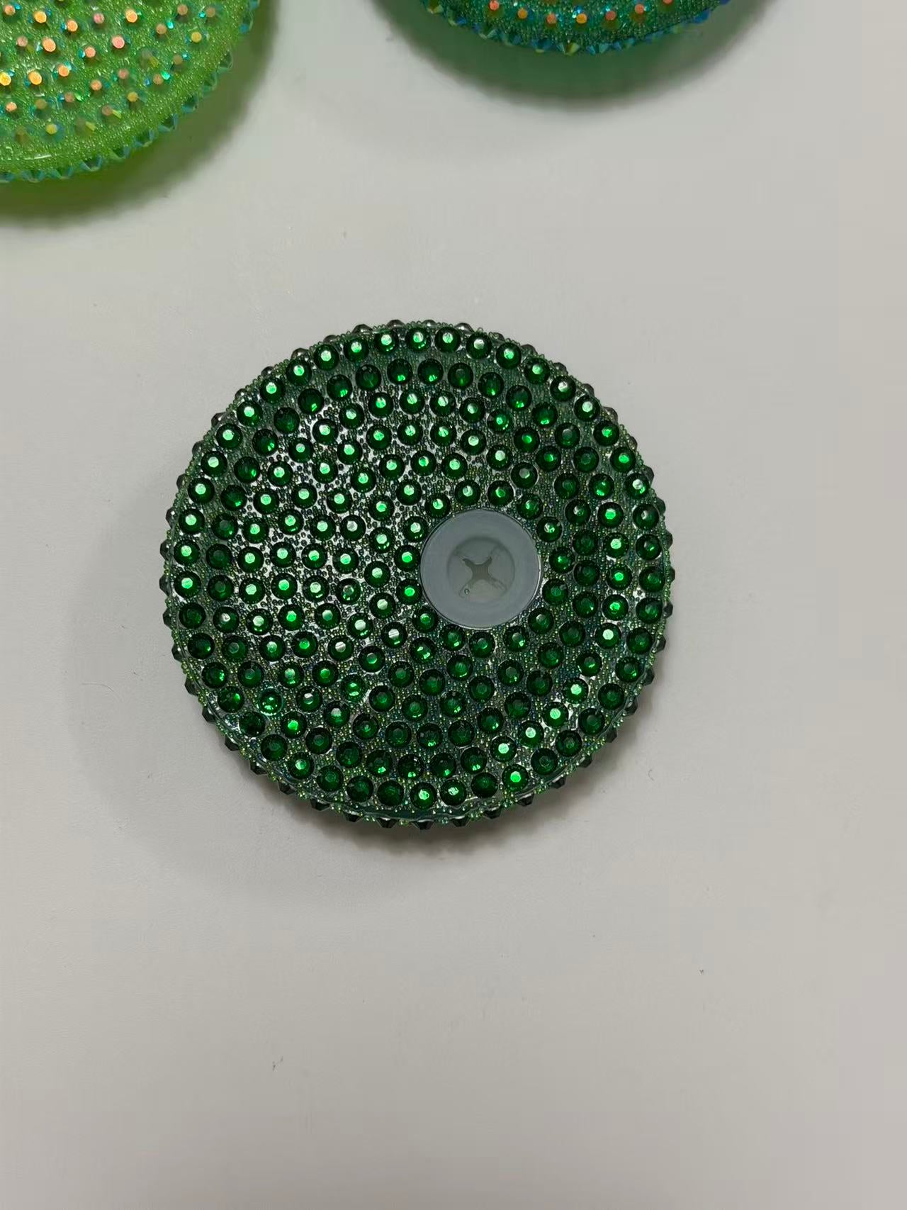 16oz Sparkling Rhinestone Tumbler Lids | Multi-Color Diamond Crystal Bling Cup Covers With Straw Sip Opening Multicolor Glitter Rhinestone Cup Topper For 16oz Cups