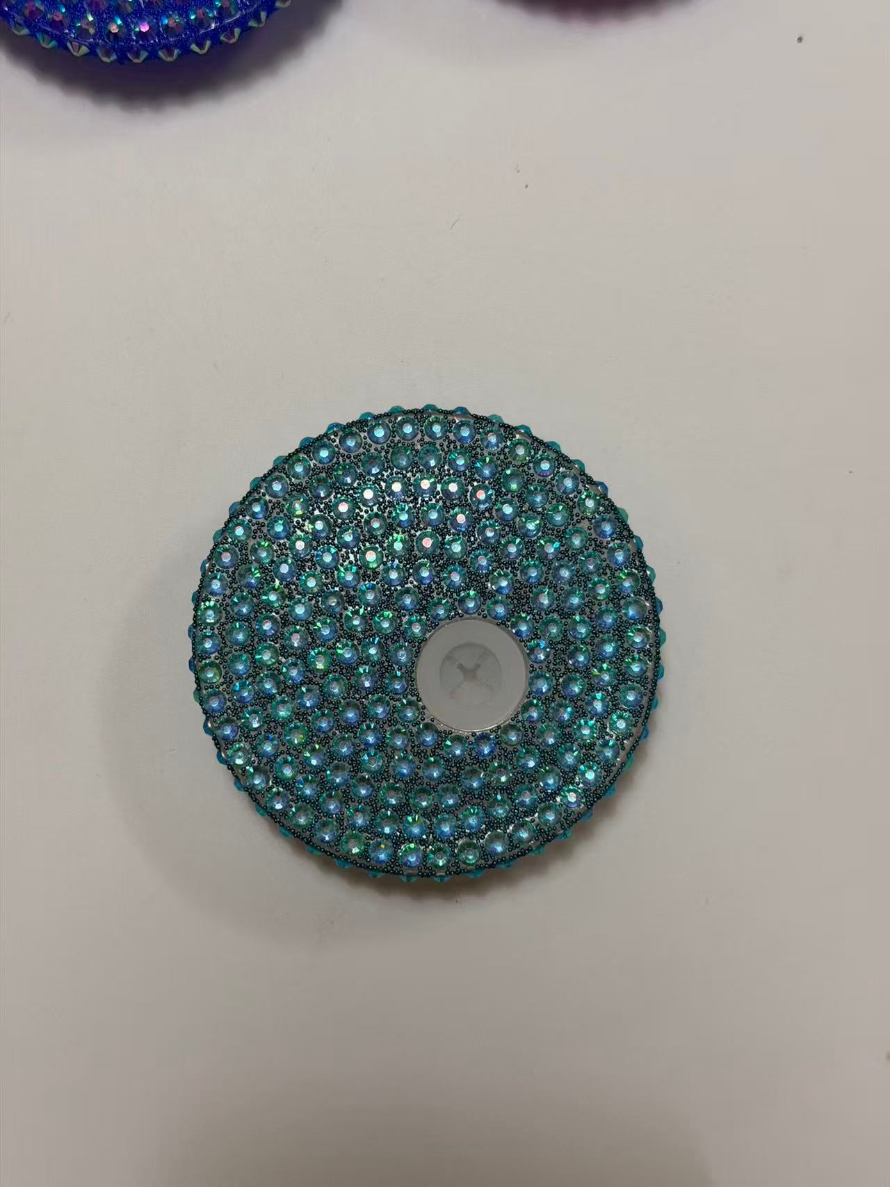 16oz Sparkling Rhinestone Tumbler Lids | Multi-Color Diamond Crystal Bling Cup Covers With Straw Sip Opening Multicolor Glitter Rhinestone Cup Topper For 16oz Cups