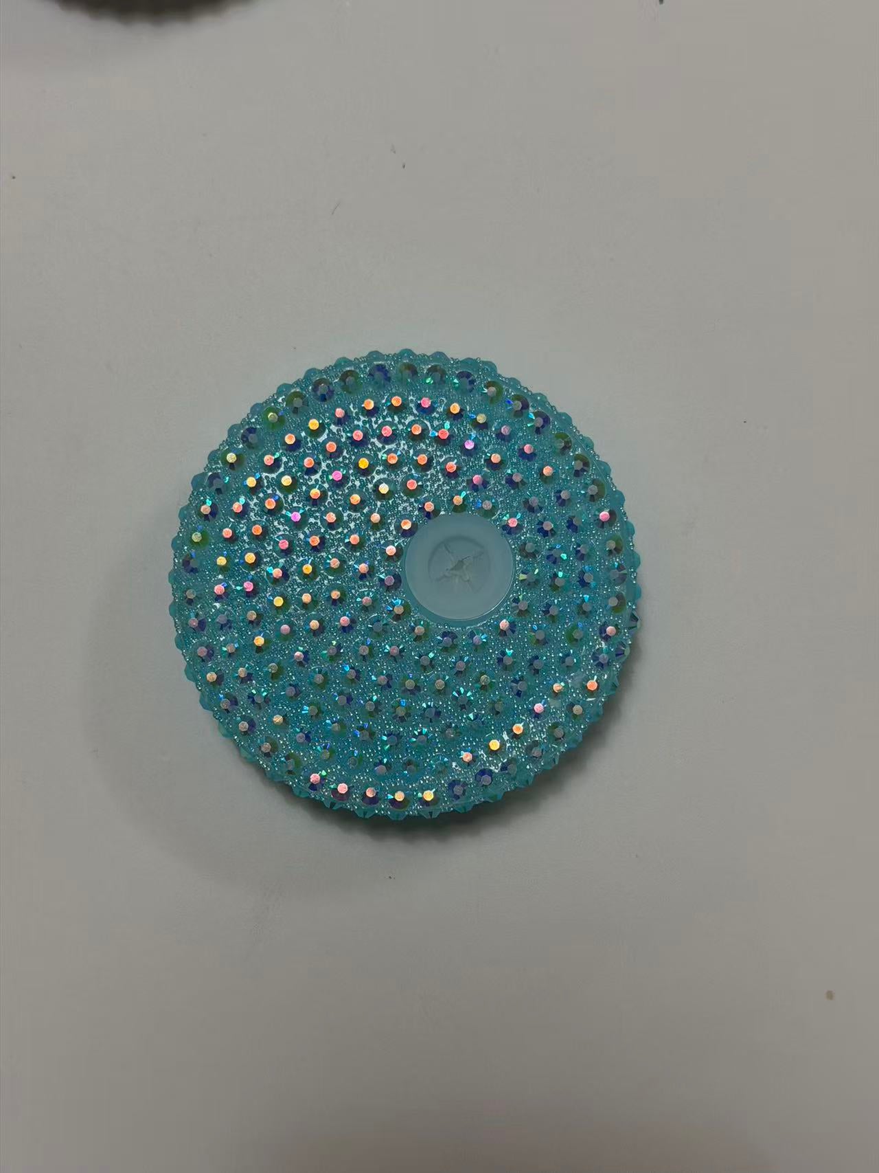 16oz Sparkling Rhinestone Tumbler Lids | Multi-Color Diamond Crystal Bling Cup Covers With Straw Sip Opening Multicolor Glitter Rhinestone Cup Topper For 16oz Cups
